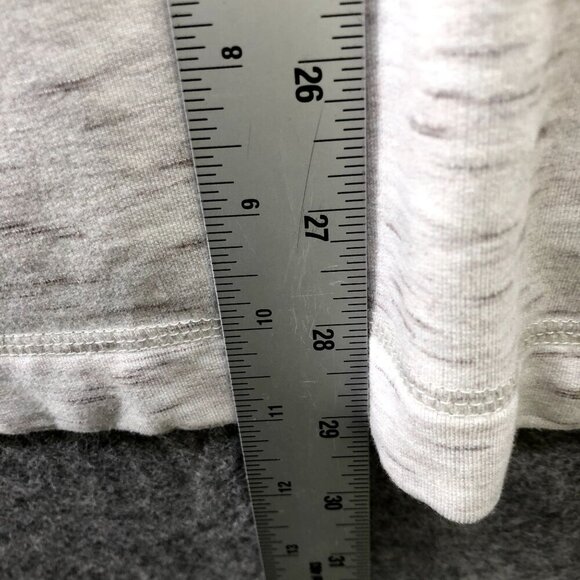 Lou & Grey Cowl Neck Sweatshirt Womens S Signaturesoft Lihht Gray Heather Tunic - Picture 7 of 10